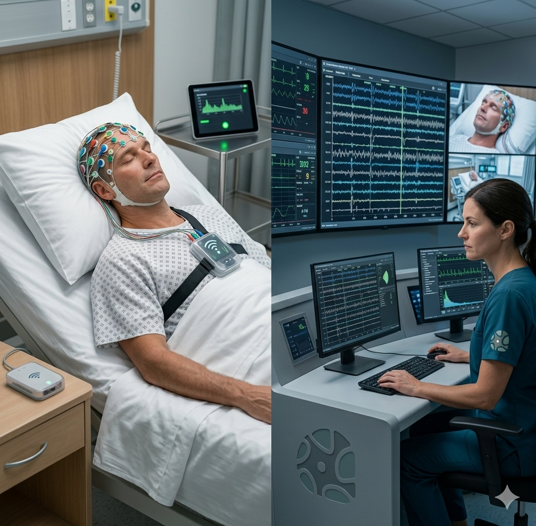 Videotelemetría EEG